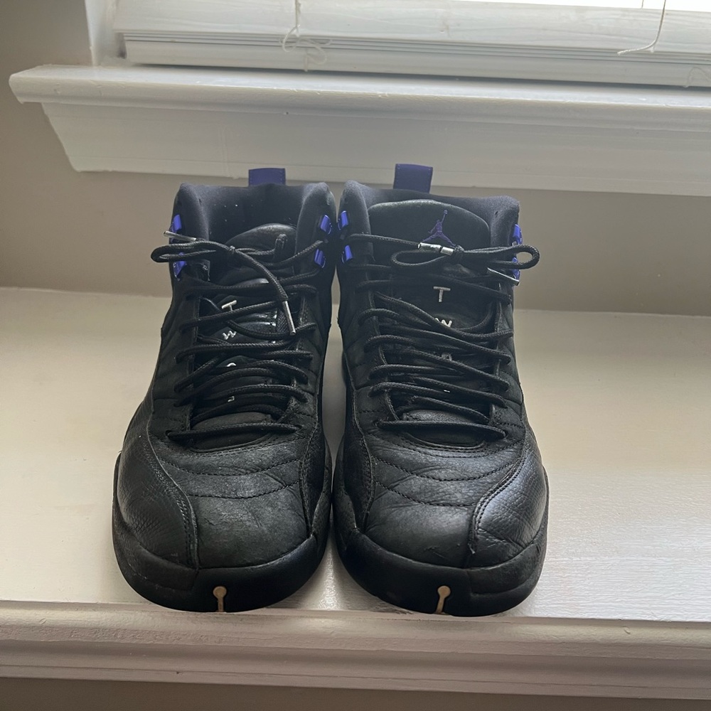 Jordan 12 Retro Black Concord Size 10.5 - Picture 3 of 8